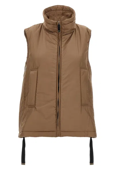 Max Mara The Cube 'greenve' Vest In Sand