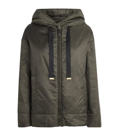 MAX MARA THE CUBE HOODED PUFFER JACKET