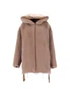 Max Mara The Cube Imbottito Corto In Brown