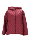 Max Mara The Cube Imbottito Corto In Burgundy