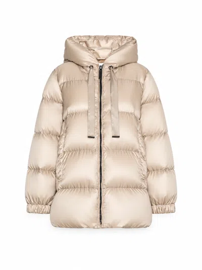 Max Mara The Cube Imbottito Corto In Animal Print