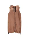 Max Mara The Cube Imbottito Smanicato In Brown