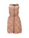 Max Mara The Cube Imbottito Smanicato In Neutral