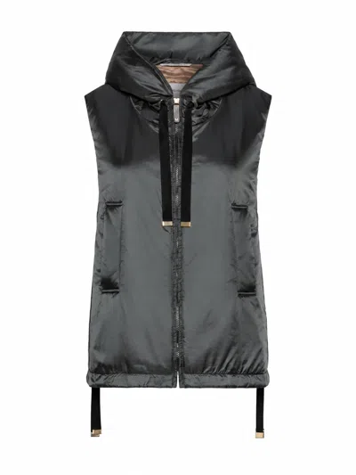 Max Mara The Cube Imbottito Smanicato In Gray