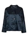 Max Mara The Cube Padded Jacket In Green In Blue