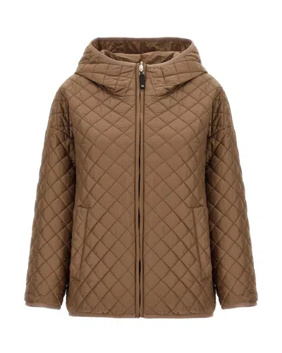 Max Mara The Cube Jacket In Brown