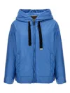 Max Mara The Cube The Cube Jacket Coats Light Blue In Blue