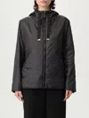 Max Mara The Cube Greenh - Drip-proof Canvas Travel Jacket In Black