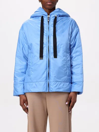MAX MARA THE CUBE JACKET MAX MARA THE CUBE WOMAN COLOR BLUE,426136009