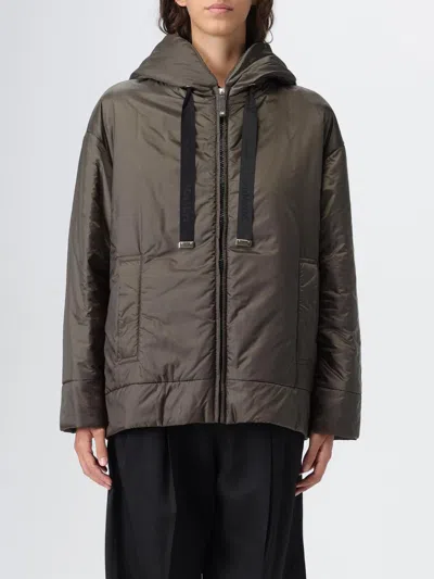 Max Mara The Cube Jacket  Woman Color Grey In Brown