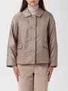 Max Mara The Cube Jacket  Woman Color Grey In Brown