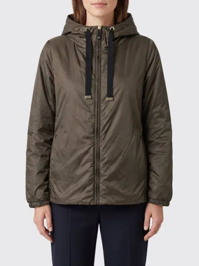 Max Mara The Cube Jacket Woman Color Kaki In Brown
