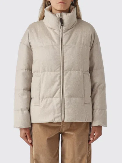 Max Mara The Cube Jacket Woman Color Beige In Neutral