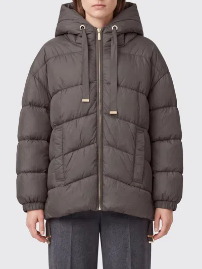 Max Mara The Cube Jacket Woman Color Bronze In Gray