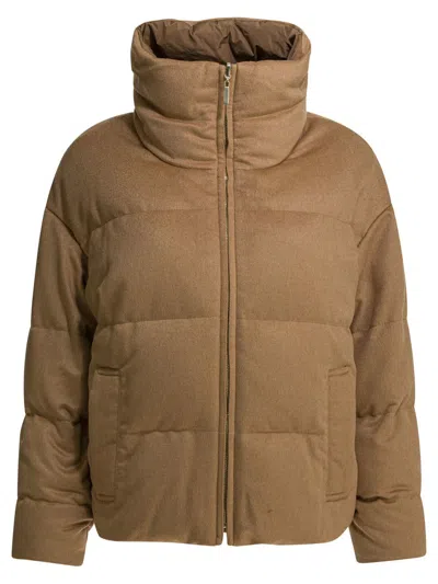 Max Mara The Cube Jackets & Coats In Brown