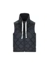 Max Mara The Cube Navy Down Jacket In Blue