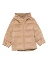 Max Mara The Cube Short Down Jacket In Brown