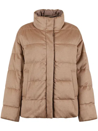 Max Mara The Cube Jackets Camel In Brown