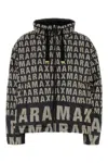 Max Mara The Cube Zip-up Drawstring Reversible Jacket In Printed