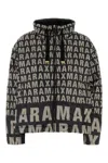 Max Mara The Cube Zip-up Drawstring Reversible Jacket In Printed