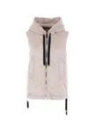 Max Mara The Cube Greengo Padded Gilet In Gold