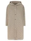 Max Mara The Cube Joan Puffer Jackets Beige In Multi
