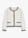 Max Mara The Cube Kate Quilted Jacket Grey