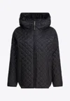 Max Mara The Cube Leo Reversible Padded Jacket In Black