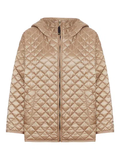 Max Mara The Cube 'leo' Short Quilted Down Jacket