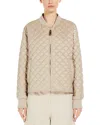 Max Mara The Cube Licia Reversible Bomber Jacket In Hazelnut Brown