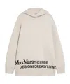 Max Mara Hooded Sweatshirt In White