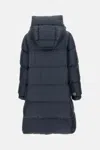 Max Mara The Cube Long Coat In Blue