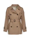 Max Mara The Cube Long Cotton Twill Trench Coat In Multi