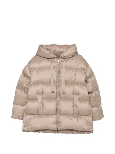 Max Mara The Cube Max Mara, Down Jacket Mtcnerine In Neutral