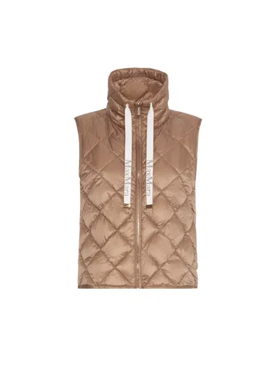 Max Mara The Cube Max Mara Gilet In Marrone