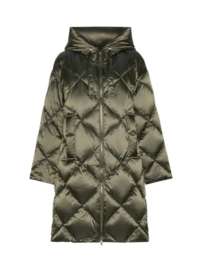 Max Mara The Cube Max Mara, Green Down Jacket