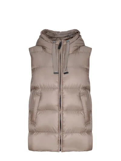 Max Mara The Cube Max Mara "seivi" Vest In Brown