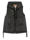 Max Mara The Cube Max Mara Sleeveless Down Jacket In Black
