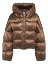 Max Mara The Cube Max Mara Studio Spaceca Down Jacket In Brown