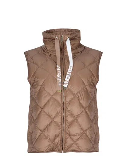 Max Mara The Cube Max Mara "tregic" Vest In Brown
