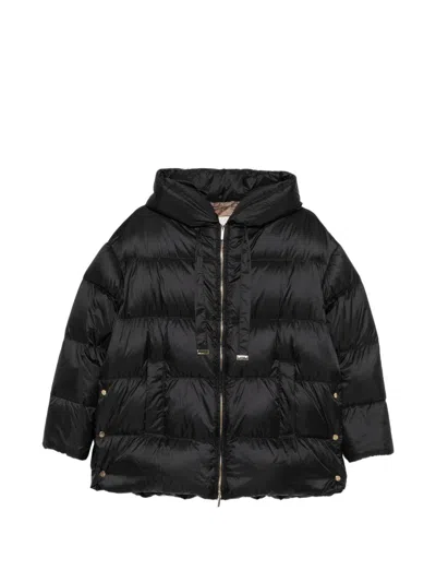 Max Mara The Cube Midi Down Vest In Black