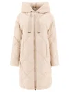 Max Mara The Cube Midi Parka In Water-repellent Canvas Coats