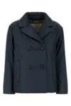 Max Mara The Cube Midnight Blue Polyester Camelia Padded Jacke In Blue