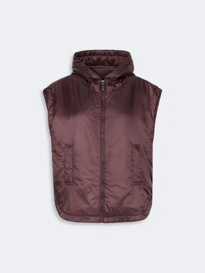 Max Mara The Cube Mtcambra Puffer Bordeaux In Burgundy