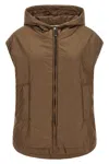 Max Mara The Cube Vest In Brown