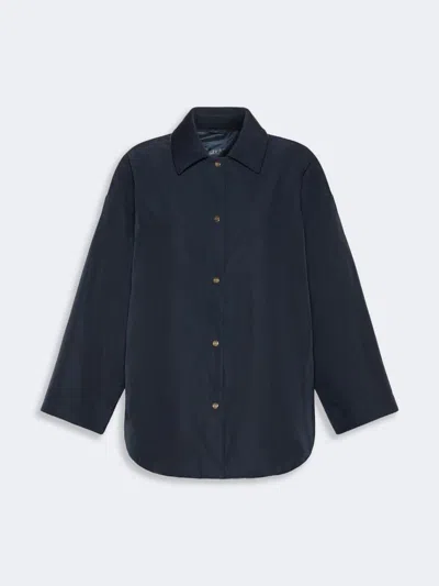 Max Mara The Cube Mtccarlotta Quilted Jacket Navy