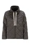 Max Mara The Cube Mtcpisoft - Padded Jacket In Water-repellent Canvas In Black