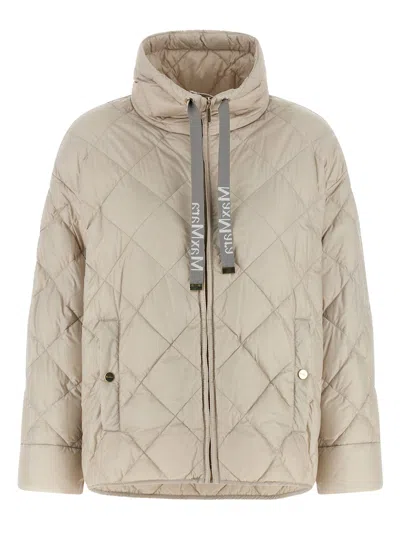 Max Mara The Cube Mtcpisoft Puffer Jackets Beige In Brown