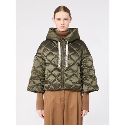 Max Mara The Cube Mtcsisoft Quilted Jacket Green