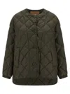 Max Mara The Cube Mtcsoftd Down Jacket In Green